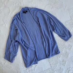 Premise Studio women’s size M lavender color cardigan sweater with faint shimmer